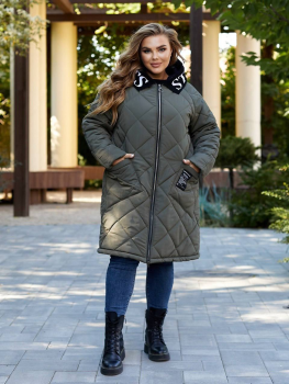  Куртка демисезон "Apple" (темное хаки)