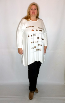 Туника "BL-7763 молочный Туника "BL-7763 молочный