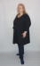 Кардиган черный зефир (Smart-Woman, Россия) — размеры 3XL, 5 XL