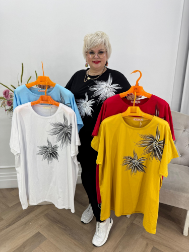 Туника 9620  (Китай, Yalina) — размеры 6XL, 7XL, 8 xl