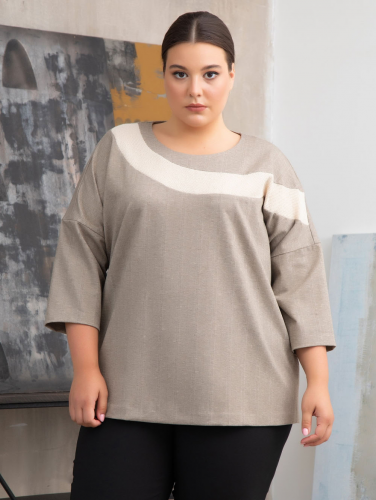 Джемпер 32591600-01-11 (Серебряная нить, Москва) — размеры 60, 62, 64, 66