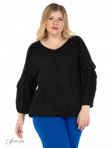 Джемпер 33592028-01-02 (Серебряная нить, Москва) — размеры 58, 60, 62, 64