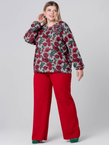 Джемпер 34592394-01-03 (Серебряная нить, Москва) — размеры 60, 62, 64